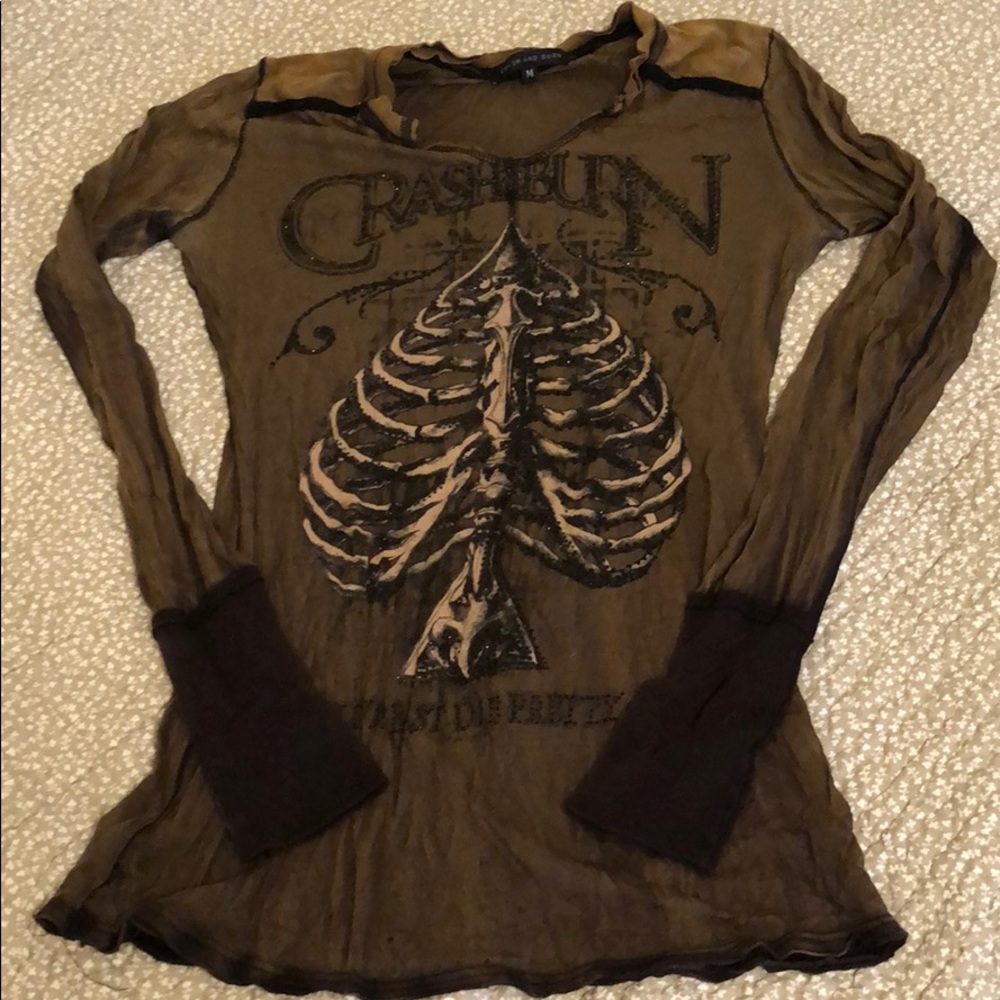 Crash and Burn long sleeve